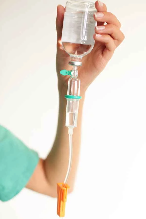 Can intravenous infusion treat intestinal obstruction?