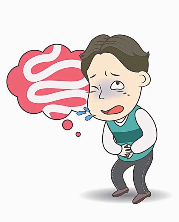 Is left-sided side stitch pain caused by intestinal polyps?